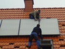 Solaranlage mit Heizungsunterstützung